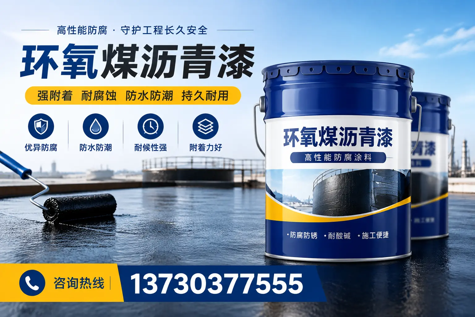 如何判断环氧煤沥青漆的质量?长安消费者指南